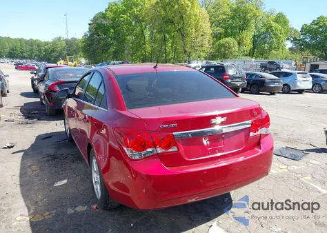 2011 Chevrolet Cruze Lt from USA, damaged, VIN 1G1PE5S98B7282528